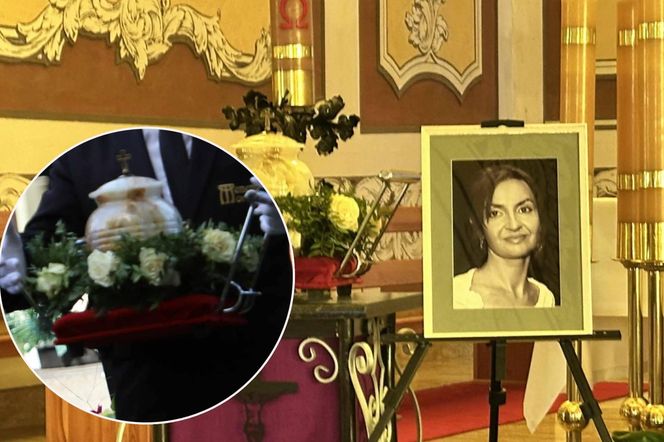 Na pogrzebie żony Rynkowskiego nie było trumny. Tylko skromna urna i czarno-białe zdjęcie
