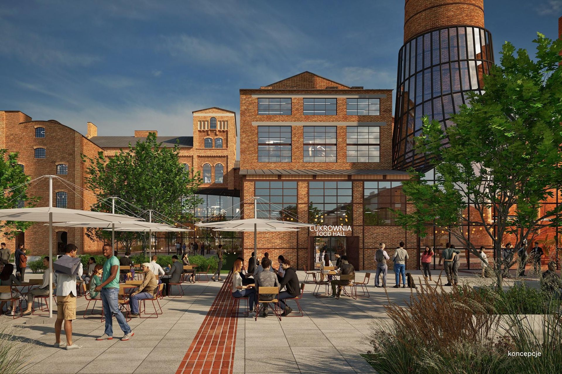 Cukrownia Pruszcz Gdański - koncepcja 