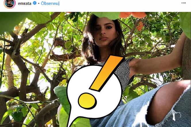 Emily Ratajkowski jest w ciąży?! To zdjęcie dużo sugeruje!