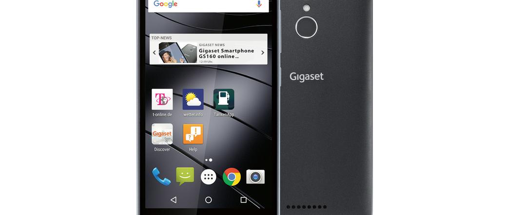 Smartfon Gigaset GS160 do kupienia w Lidlu 