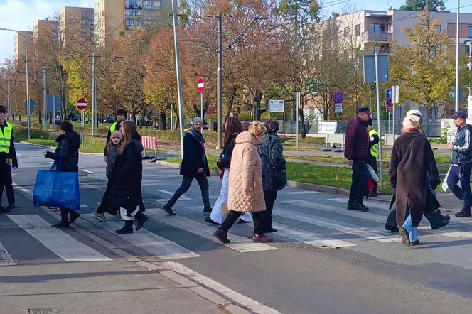 1 listopada na Cmentarzu Centralnym w Szczecinie
