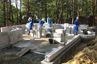 Budowa domu z betonu komórkowego