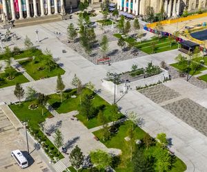 Plac Centralny Warszawa, sierpień 2025