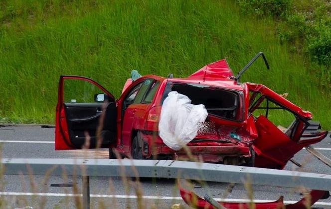 Wypadek na autostradzie A4