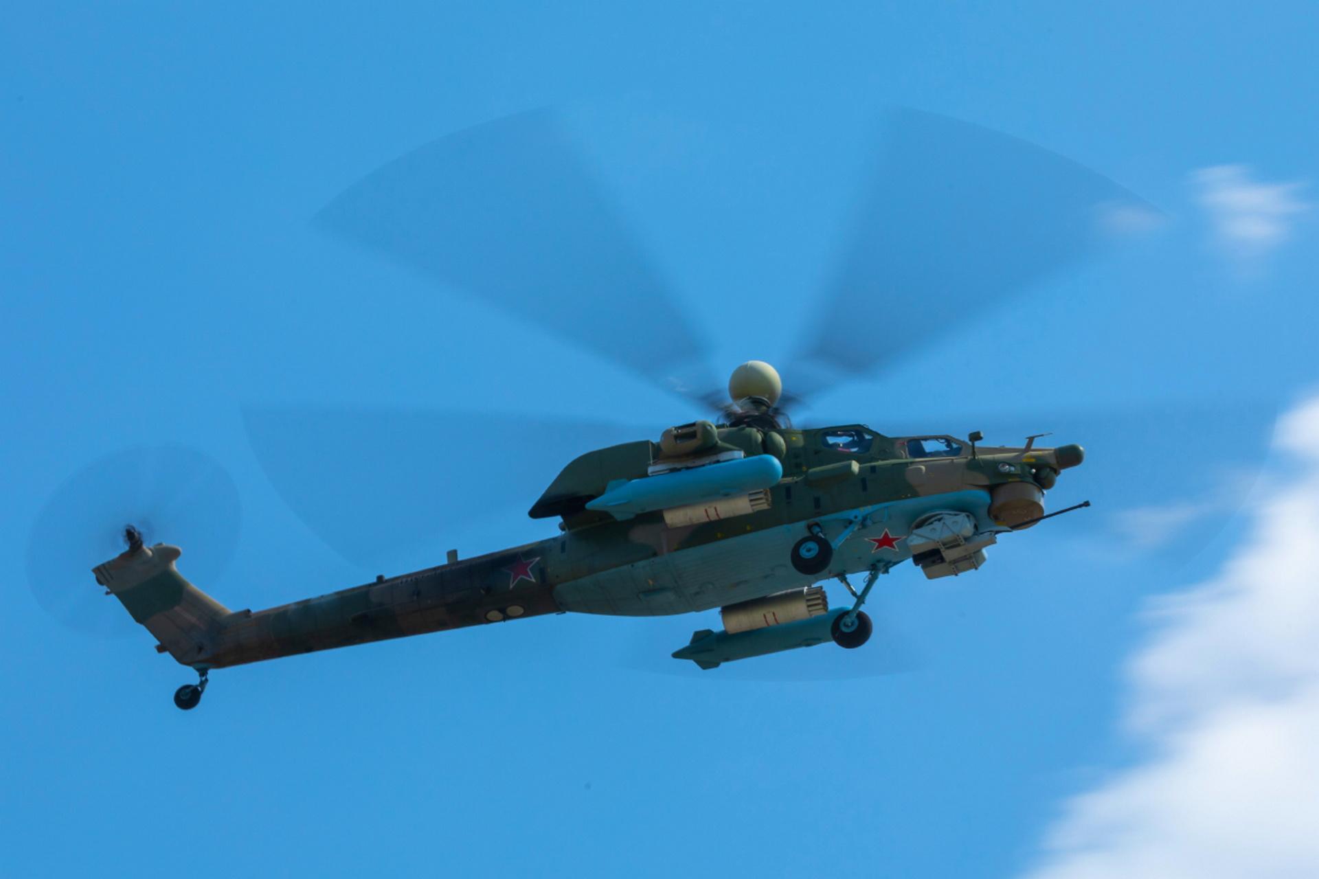 Rosyjski Mi-28 i Su-35