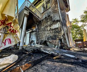 Pożar restauracji w Ostródzie. Sandacza jadł tu niedawno Karol Nawrocki