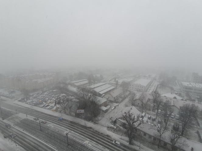 Przez Kraków przeszła burza śnieżna! Pogoda atakuje