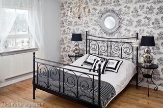 Aranżacja sypialni w stylu glamour