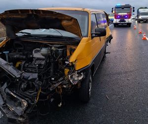 Jedna osoba w szpitalu po zderzeniu busów