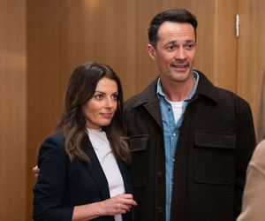 Barwy szczęścia odc. 3200. Kasia (Katarzyna Glinka), Mariusz (Rafał Cieszyński), Agnieszka (Katarzyna Tlałka)