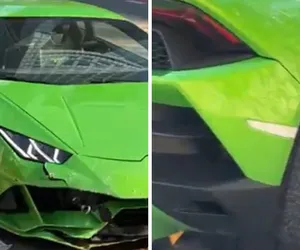 Rozbił Lamborghini za 1,5 mln zł. Od wysokości kosztów naprawy może się zrobić słabo