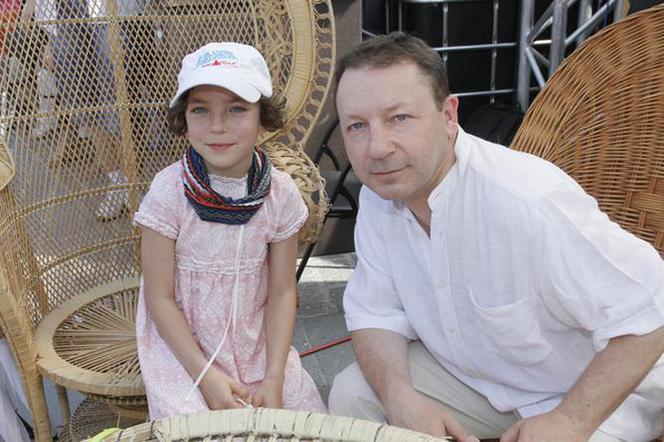 Zbigniew Zamachowski z córką
