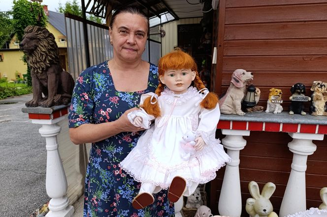 Agnieszka Ciećko zbiera lalki