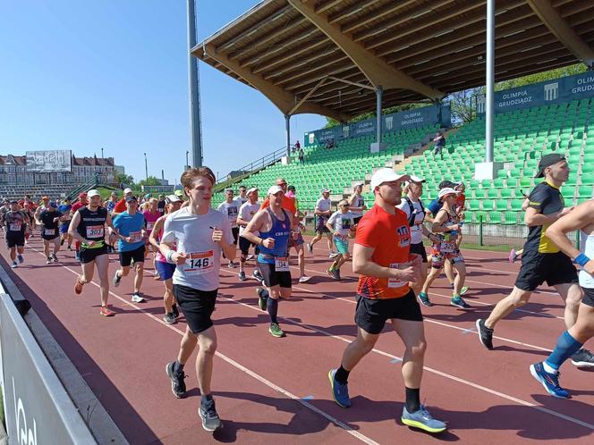 Tak było na starcie X Półmaratonu z Grudziądza do Rulewa