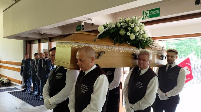 Pogrzeb Marcina Mizi w Jastrzębiu z asystą Kompanii Reprezentacyjnej Służby Więziennej