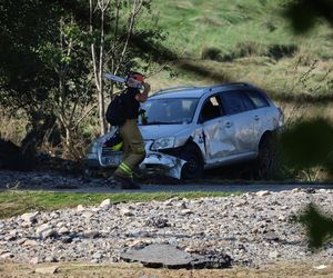 Tu był komisariat policji - mówią mieszkańcy i pokazują wielką dziurę w ziemi