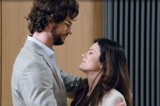 M jak miłość odc. 1874. Kasia (Paulina Lasota), Mariusz (Mateusz Mosiewicz)