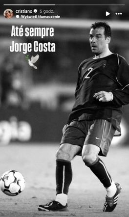 Cristiano Ronaldo żegna legendę