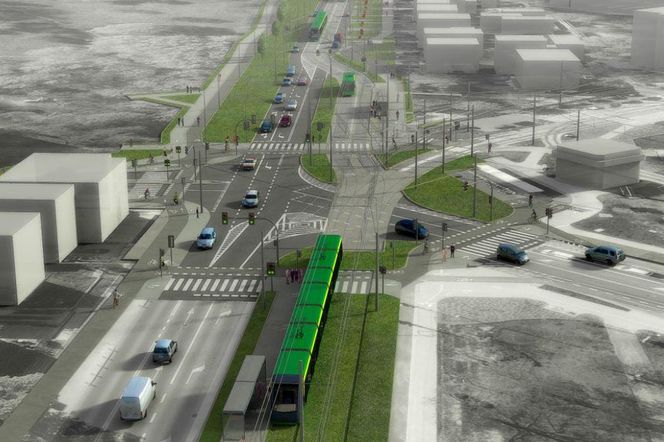 Tak będzie wyglądać nowa trasa tramwajowa w Poznaniu [ZDJĘCIA]