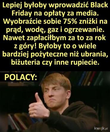 Czarny humor na "Czarny Piątek". Zobacz najlepsze memy o Black Friday 