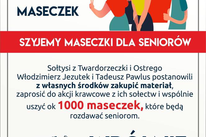 akcja szycia maseczek