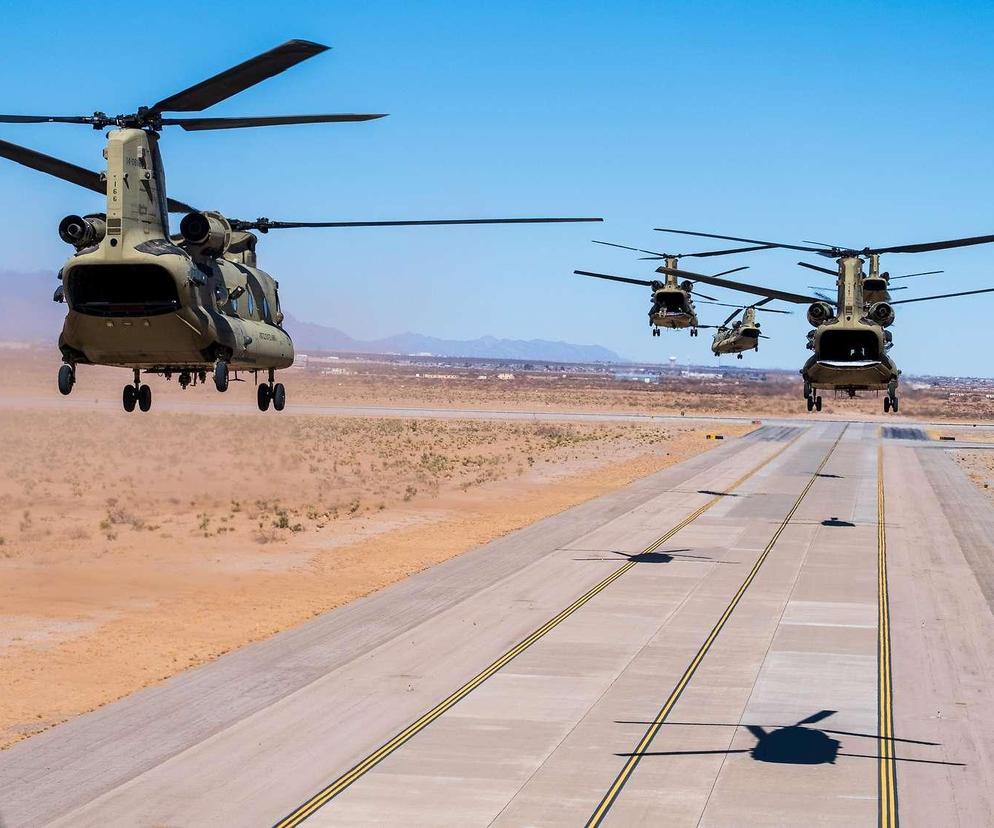 Śmigłowce CH-47F Chinook