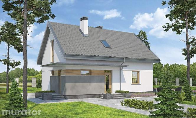 Projekty domów z dachem dwuspadowym bez garażu