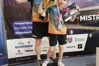 11-letni Ignacy Utylski z KS Nowa Era Toruń zdobył srebro na mistrzostwach Polski