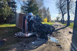 Tragiczny wypadek w Śmiglu. Nie żyje kierowca busa