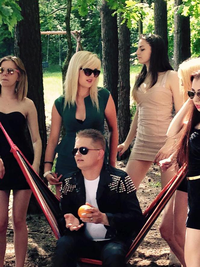 Dizel na planie teledysku