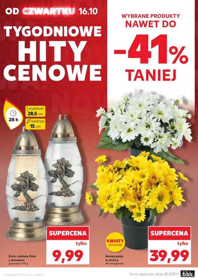 Ceny zniczy - Kaufland