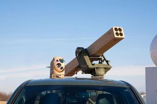 Wyrzutnia rakiet i głowica celownica systemu Vampier 