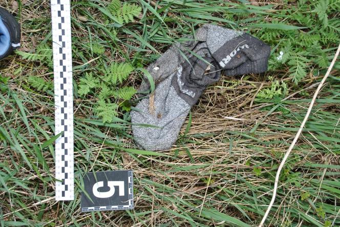 Zmumifikowane zwłoki odnaleziono podczas koszenia trawy! Policja prosi o pomoc w ustaleniu tożsamości zmarłego [RYSOPIS, ZDJĘCIA]