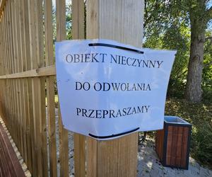 Tężnia solankowa na Pieczurkach w Białymstoku znowu zepsuta. Tym razem do odwołania.