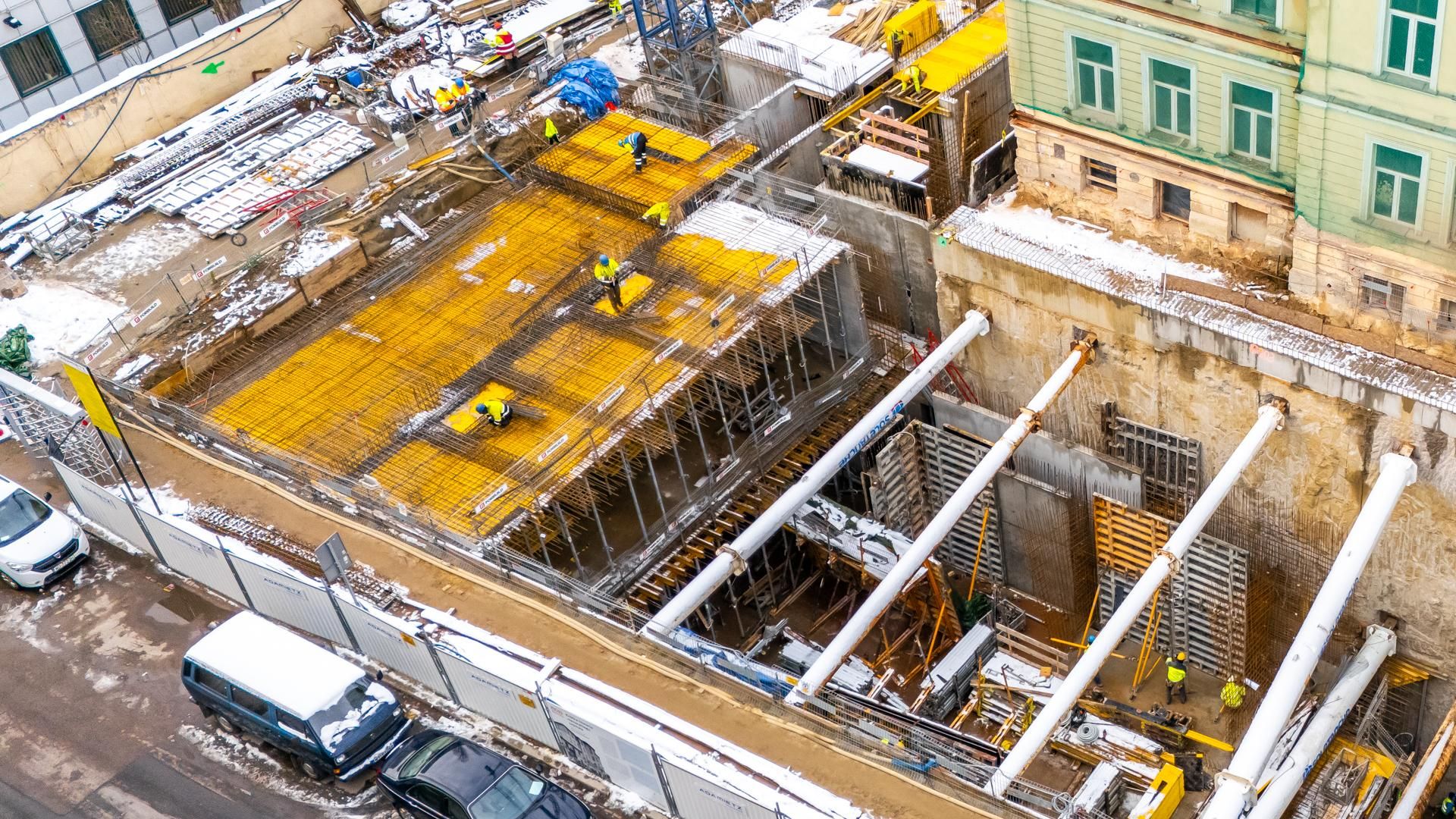 Budowa Muzeum Getta Warszawskiego 