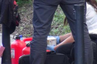 Wielka akcja ABW na warszawskim Gocławiu. Jedna osoba zatrzymana, podejrzane przedmioty w samochodzie