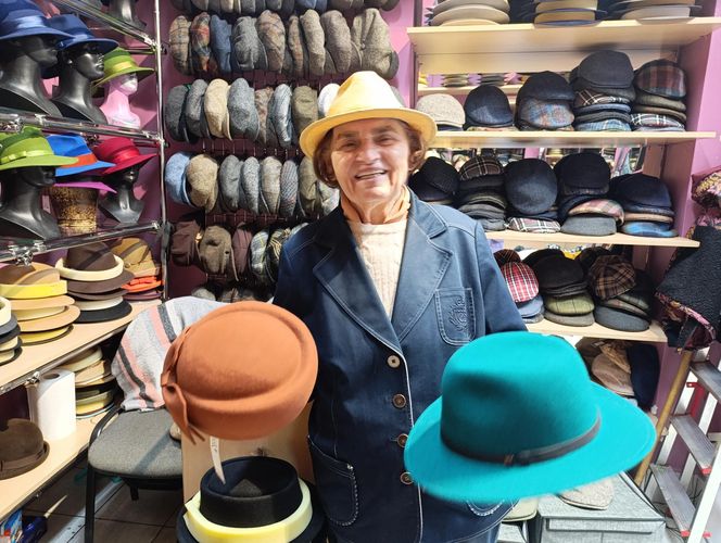 Rod Stewart kupił czapkę u Pani Marii Lipki w Krakowie