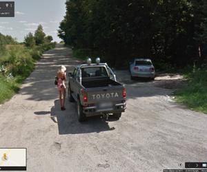 Dziwne zdjęcia z Google Street View w Polsce