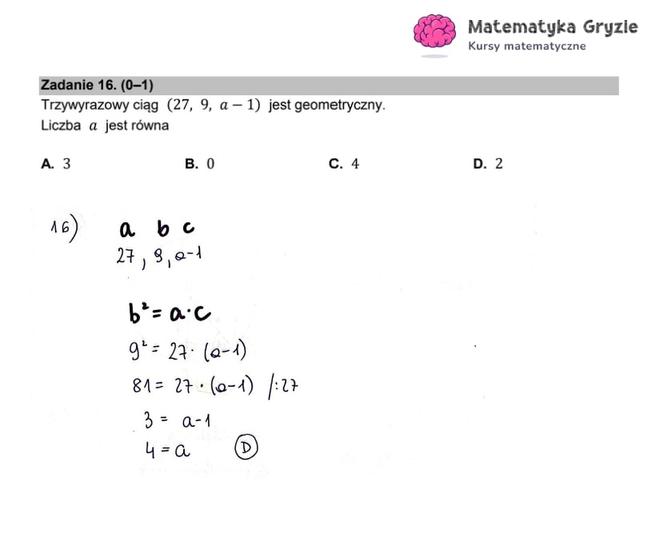 Matura matematyka rozwiązania