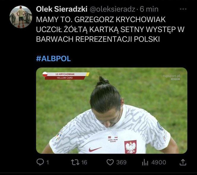 MEMY po meczu Albania - Polska