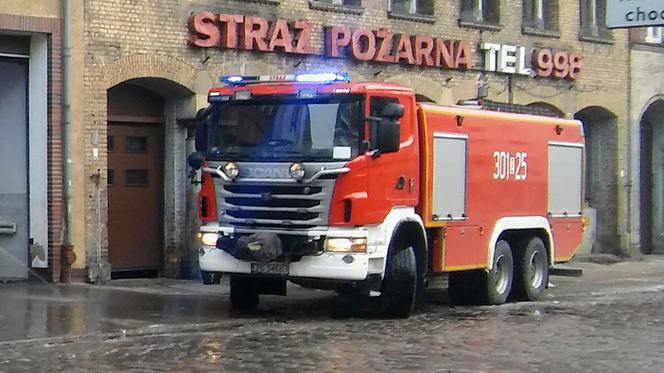 Pożar na pętli. Palił się autobus