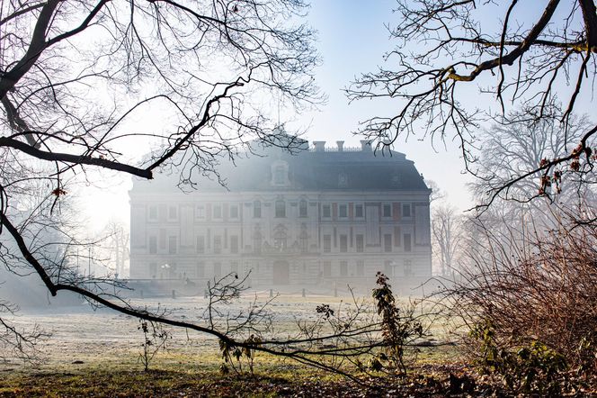 Muzeum Zamkowe w Pszczynie w zimowej aurze