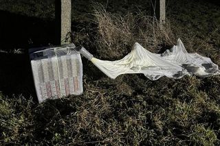 Tajemniczy balon spadł na Podlasiu