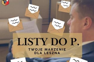 Prezydent Leszna Grzegorz Rusiecki zaprasza do akcji „Listy do P”