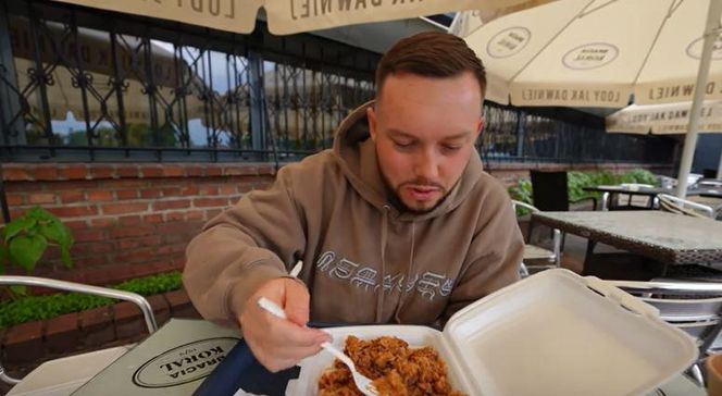 Książulo z wizytą w Częstochowie. Odwiedził bar przy Jasnej Górze