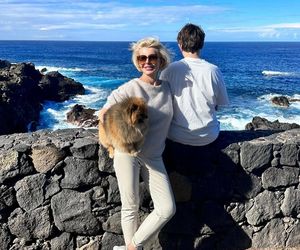 Joanna Racewicz i syn