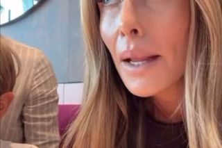 Rozenek-Majdan wyskoczyła z samolotu! Armagedon na lotnisku, dzieci wyproszone!