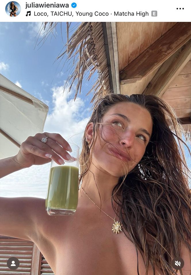 Luksusowa Julia Wieniawa na wakacjach za kilkadziesiąt tysięcy złotych. Wiemy, ile wydała