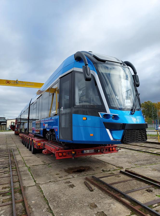 Tramwaj Moderus Gamma 2 został zaprojektowany specjalnie dla MPK Wrocław