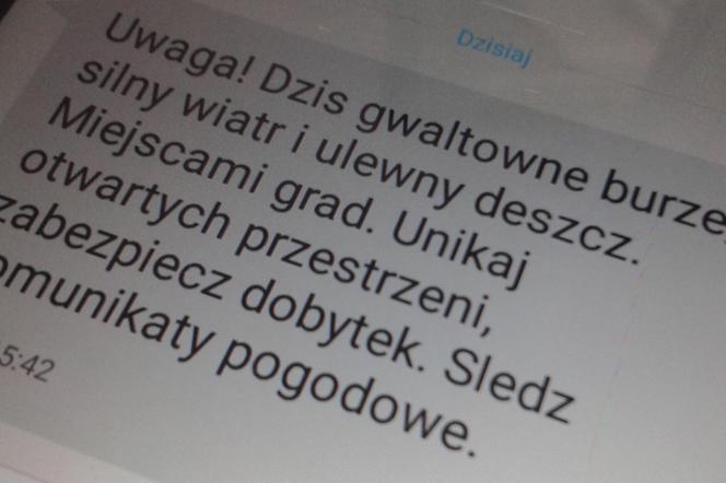 Alert RCB. Mieszkańcy Lubelszczyzny dostali SMS-a z ostrzeżeniem!